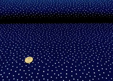 Musselin Mini Dots blue Fabric for children Double Gauze